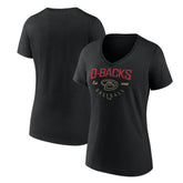 MLB Arizona Diamondbacks Women's Live For It Team V-Neck T-Shirt