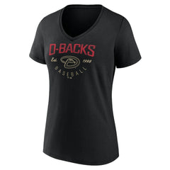 MLB Arizona Diamondbacks Women's Live For It Team V-Neck T-Shirt