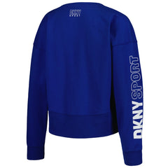 MLB Kansas City Royals DKNY Sport Women's Lily V-Neck Pullover Sweatshirt