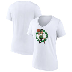NBA Boston Celtics Women's Logo V-Neck T-Shirt