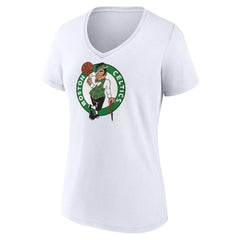 NBA Boston Celtics Women's Logo V-Neck T-Shirt