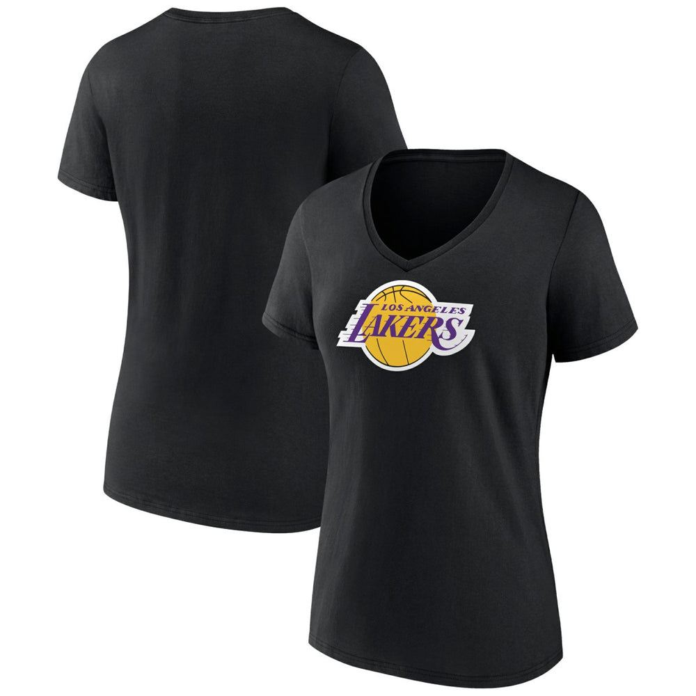 NBA Los Angeles Lakers Women's Logo V-Neck T-Shirt