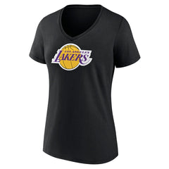 NBA Los Angeles Lakers Women's Logo V-Neck T-Shirt