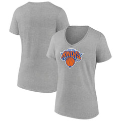 NBA New York Knicks Women's Logo V-Neck T-Shirt