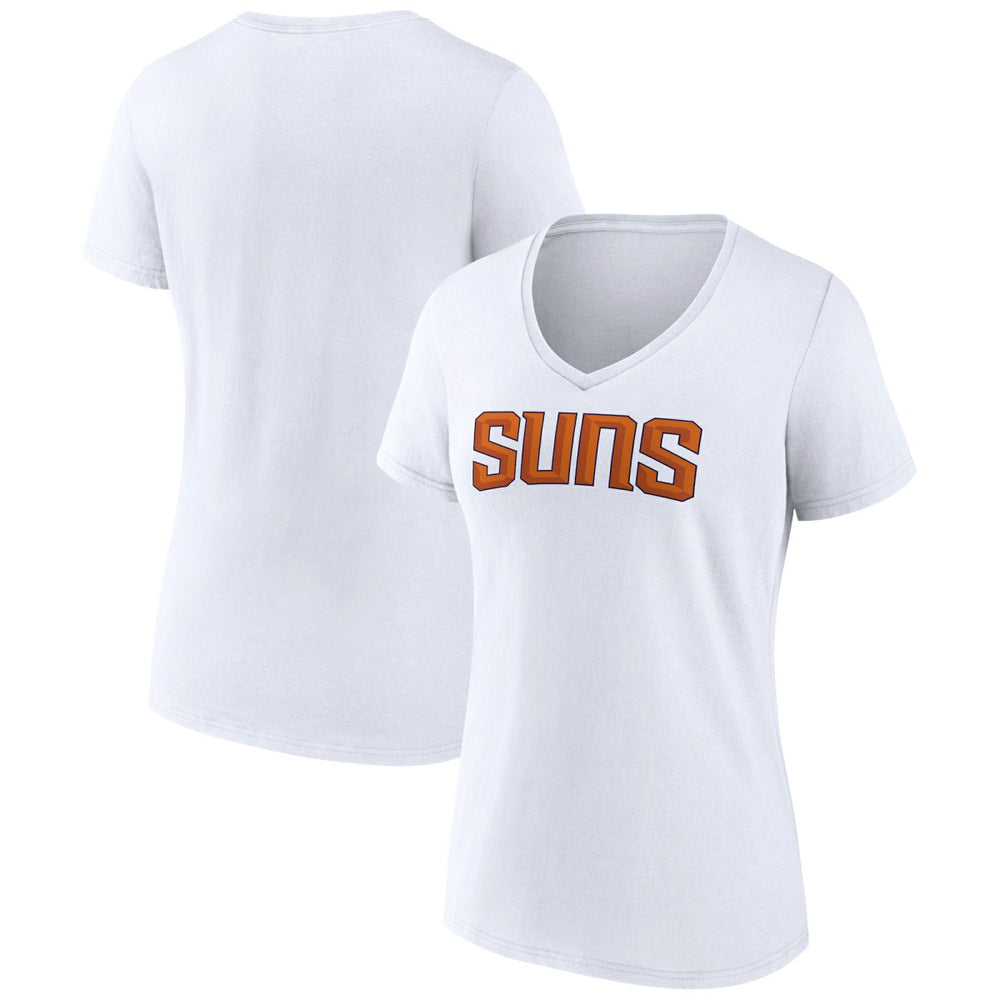 NBA Phoenix Suns Women's Wordmark V-Neck T-Shirt