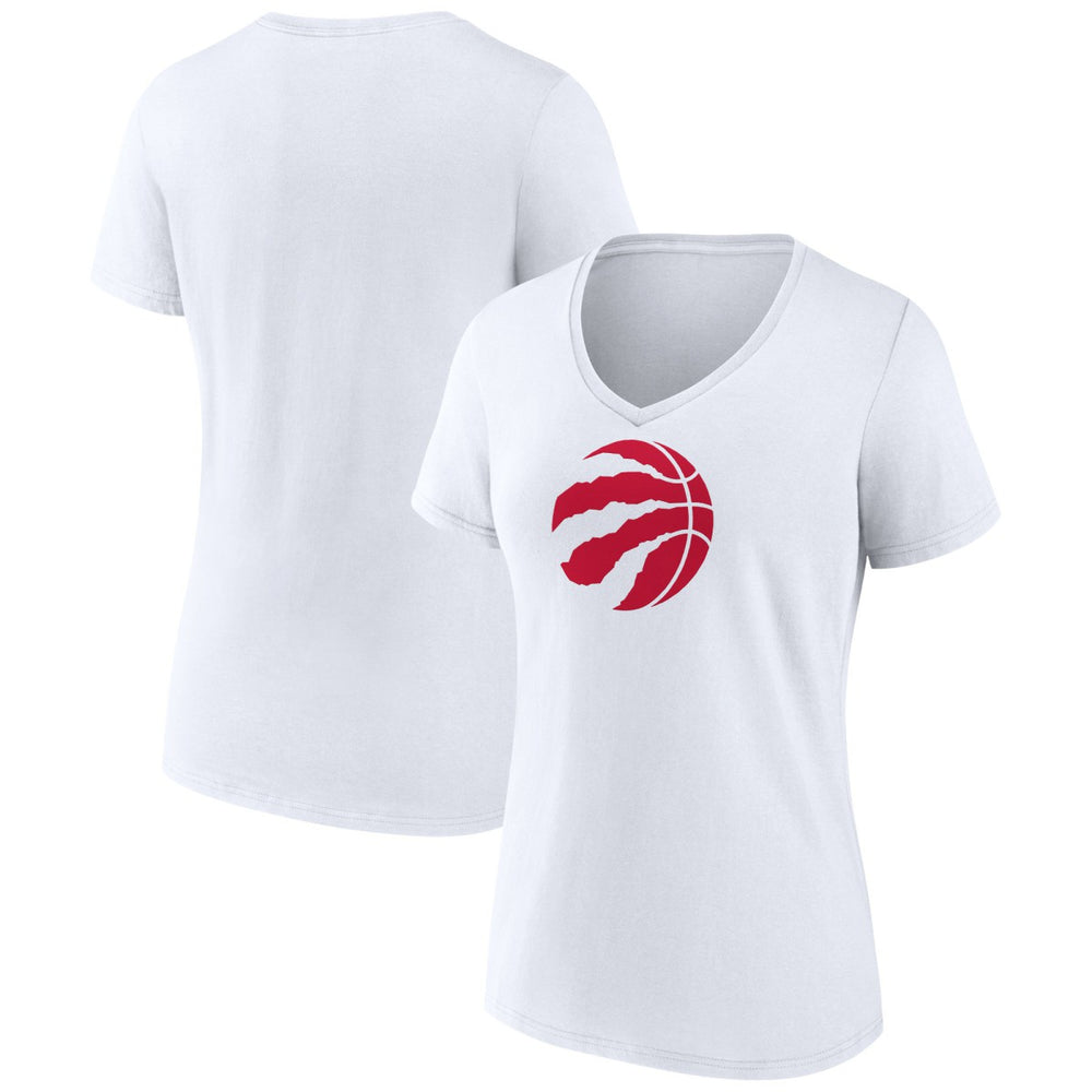 NBA Toronto Raptors Women's Primary Logo V-Neck T-Shirt