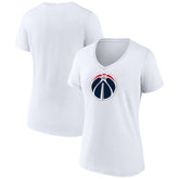NBA Washington Wizards Women's Primary Logo V-Neck T-Shirt