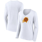 NBA Phoenix Suns Women's Logo Long Sleeve V-Neck T-Shirt