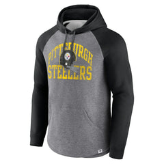 Favorite Arch Raglan Pullover Hoodie - Pittsburgh Steelers
