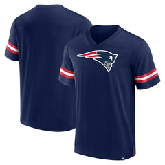 Jersey Tackle V-Neck T-Shirt - New England Patriots