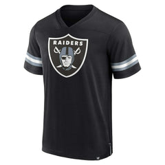Jersey Tackle V-Neck T-Shirt - Las Vegas Raiders