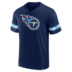 Jersey Tackle V-Neck T-Shirt - Tennessee Titans