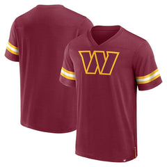 Jersey Tackle V-Neck T-Shirt - Washington Commanders