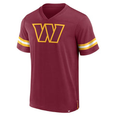 Jersey Tackle V-Neck T-Shirt - Washington Commanders