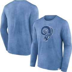 Washed Primary Long Sleeve T-Shirt - Los Angeles Rams