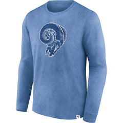 Washed Primary Long Sleeve T-Shirt - Los Angeles Rams