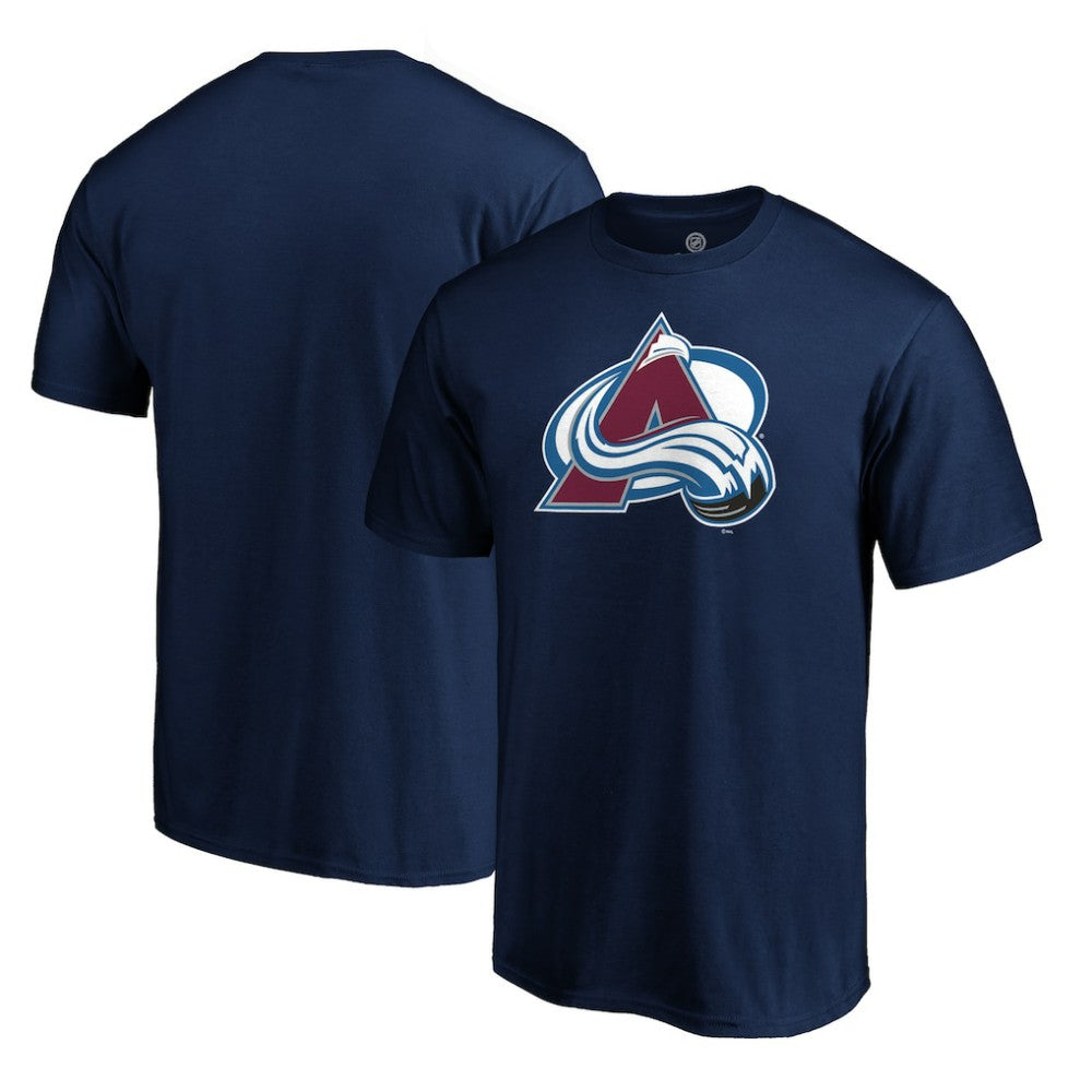 NHL Navy Colorado Avalanche Logo T-Shirt