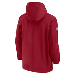 Sideline Half-Zip Hoodie - Arizona Cardinals