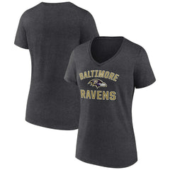 Women's Victory Arch Team V-Neck T-Shirt - Baltimore Ravens
