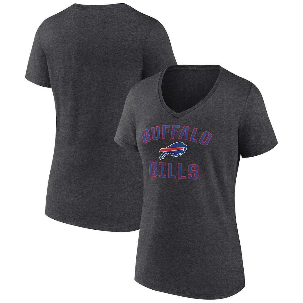 Women's Victory Arch Team V-Neck T-Shirt - Buffalo Bills