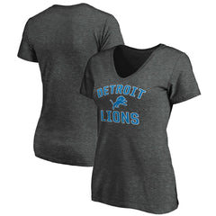 Women's Victory Arch Team V-Neck T-Shirt - Detroit Lions