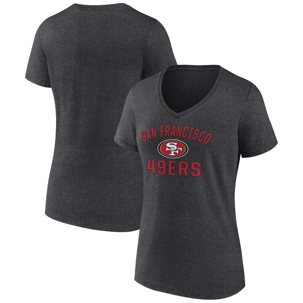 Women's Victory Arch Team V-Neck T-Shirt - San Francisco 49ers