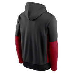Color Block Fleece Performance Pullover Hoodie - Arizona Cardinals