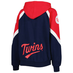MLB Minnesota Twins Starter Women's Hail Mary Full-Zip Hoodie
