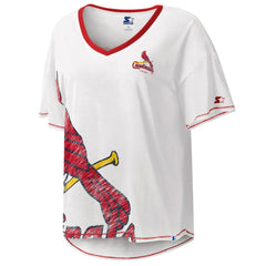 MLB St. Louis Cardinals Starter Women's Perfect Game V-Neck T-Shirt