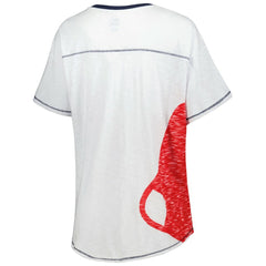 MLB Boston Red Sox Starter Women's Perfect Game V-Neck T-Shirt