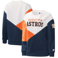 MLB Houston Astros Starter Women's Shutout Pullover Sweatshirt