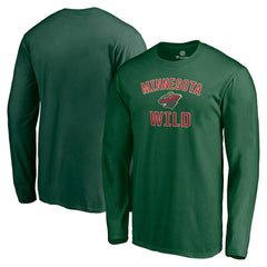 NHL Green Minnesota Wild Victory Arch Long Sleeve T-Shirt