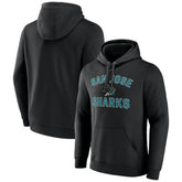 NHL Black San Jose Sharks Victory Arch Pullover Hoodie