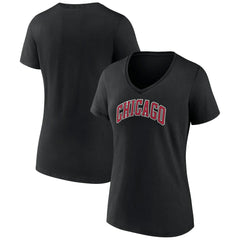 NBA Chicago Bulls Women's Alternate Logo V-Neck T-Shirt sale
