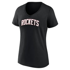 NBA Houston Rockets Women's Alternate Logo V-Neck T-Shirt
