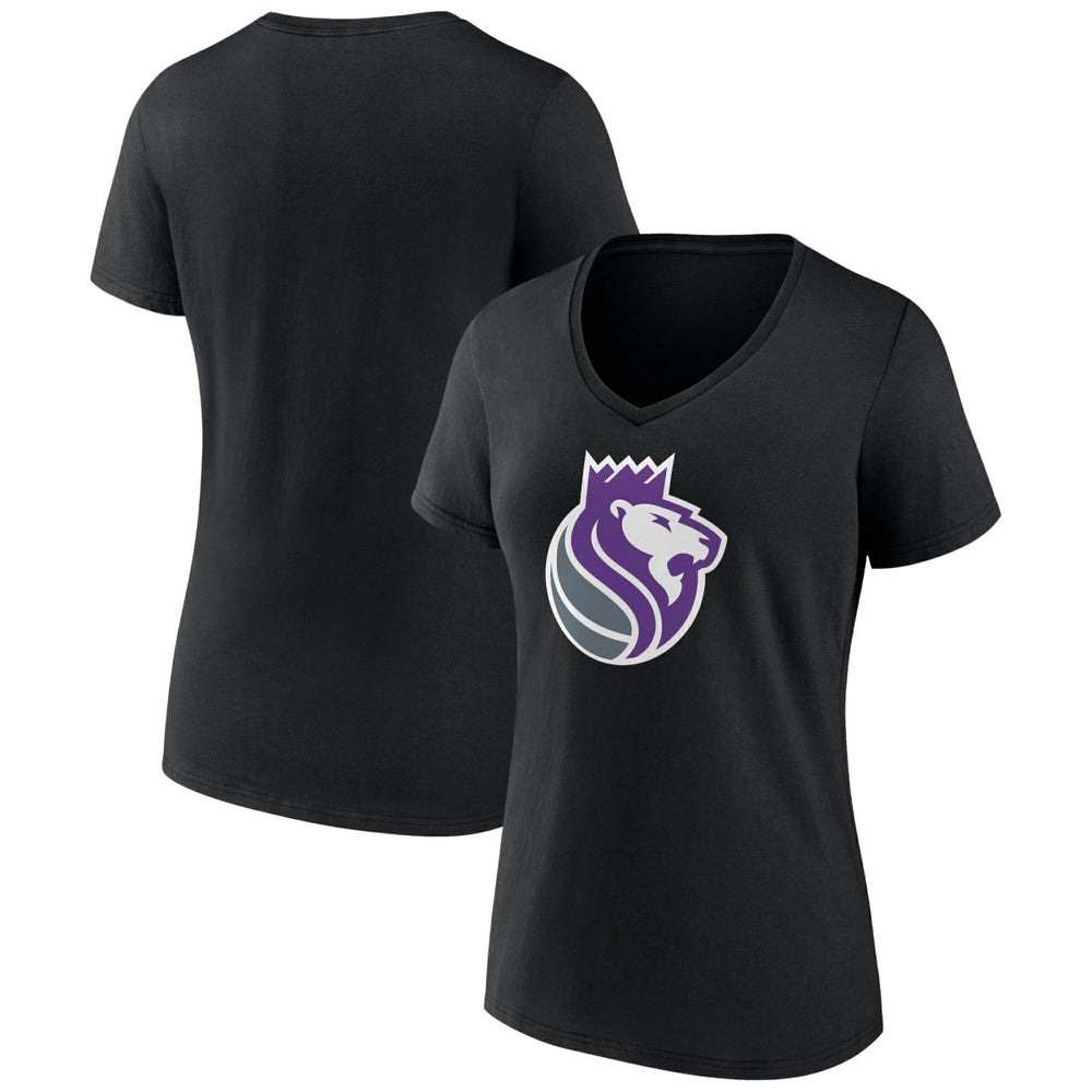 NBA Sacramento Kings Women's Alternate Logo V-Neck T-Shirt
