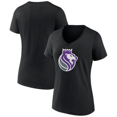 NBA Sacramento Kings Women's Alternate Logo V-Neck T-Shirt