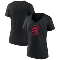 NBA Toronto Raptors Women's Alternate Logo V-Neck T-Shirt