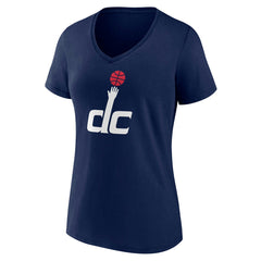 NBA Washington Wizards Women's Alternate Logo V-Neck T-Shirt