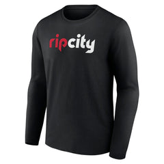 NBA Portland Trail Blazers Alternate Logo Long Sleeve T-Shirt