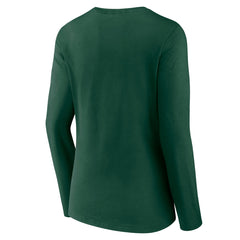 NBA Milwaukee Bucks Women's Alternate Logo V-Neck Long Sleeve T-Shirt