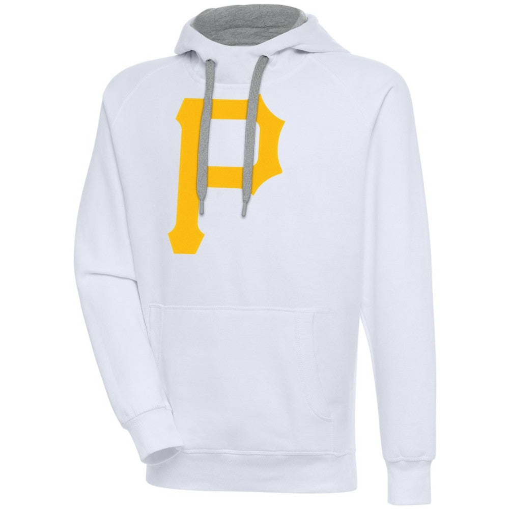 MLB Pittsburgh Pirates Antigua Victory Pullover Team Logo Hoodie