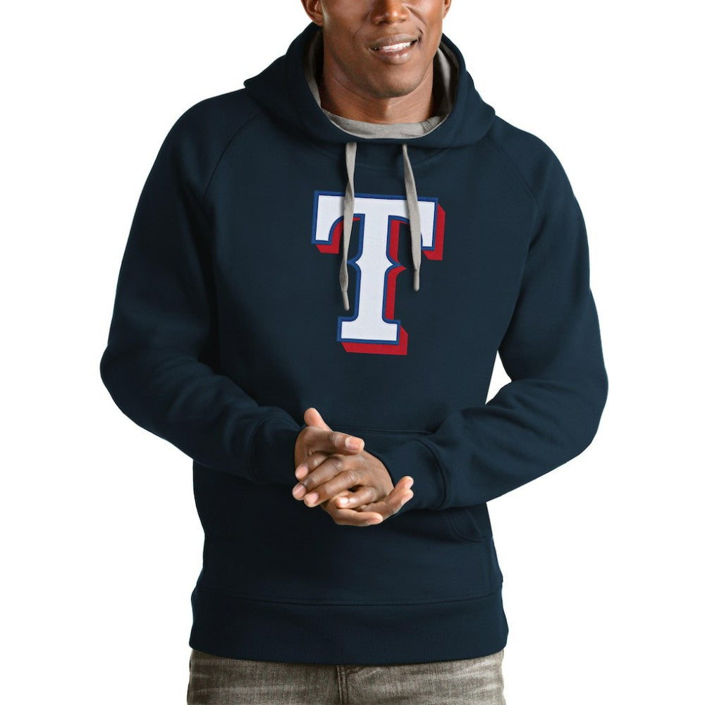 MLB Texas Rangers Antigua Victory Pullover Team Logo Hoodie