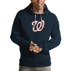 MLB Washington Nationals Antigua Victory Pullover Team Logo Hoodie