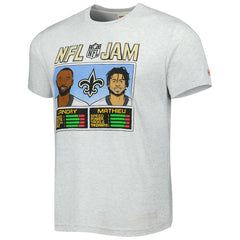 Jarvis Landry & Tyrann Mathieu Homage Unisex NFL Jam Tri-Blend T-Shirt - New Orleans Saints