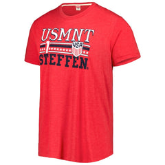 Zack Steffen USMNT Homage Jersey Tri-Blend T-Shirt - Red