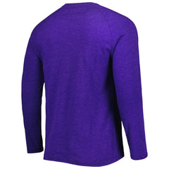 NBA Phoenix Suns Concepts Sport Left Chest Henley Raglan Long Sleeve Top