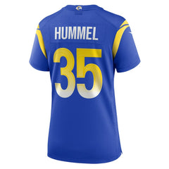 Jake Hummel Women's Game Player Jersey - Los Angeles Rams