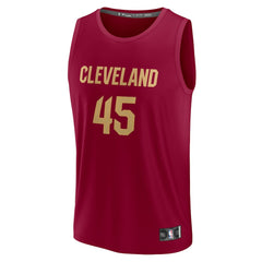 NBA Donovan Mitchell Cleveland Cavaliers Fast Break Replica Jersey sale