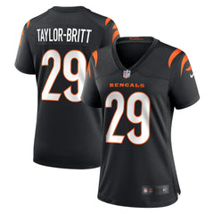 Cam Taylor-Britt Women's Game Player Jersey - Cincinnati Bengals